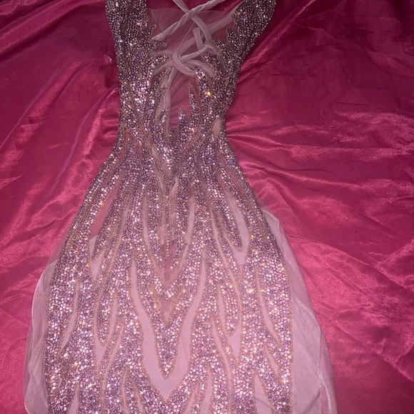 Custom dress ❤️ size : 34 28 30 ! Stretches ! First come first serve ❤️ - Picture 6 of 6